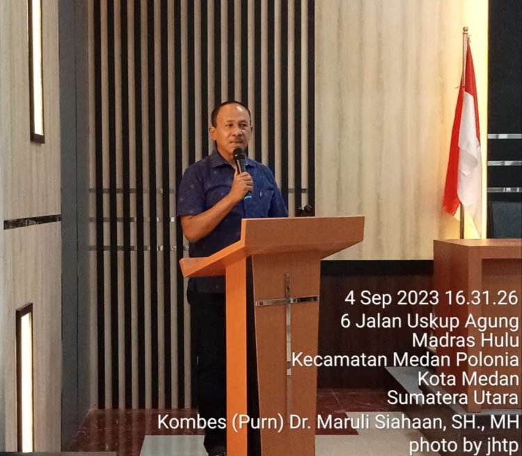 Maruli Siahaan Hadiri Rapat Pendeta HKBP SE-Distrik X Medan Aceh
