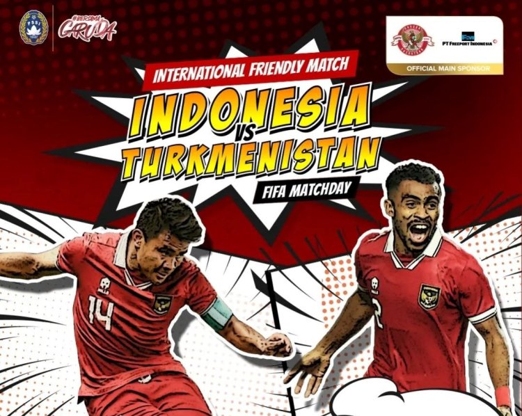 Hasil Pertandingan Indonesia vs Turkmenistan di FIFA Match Day