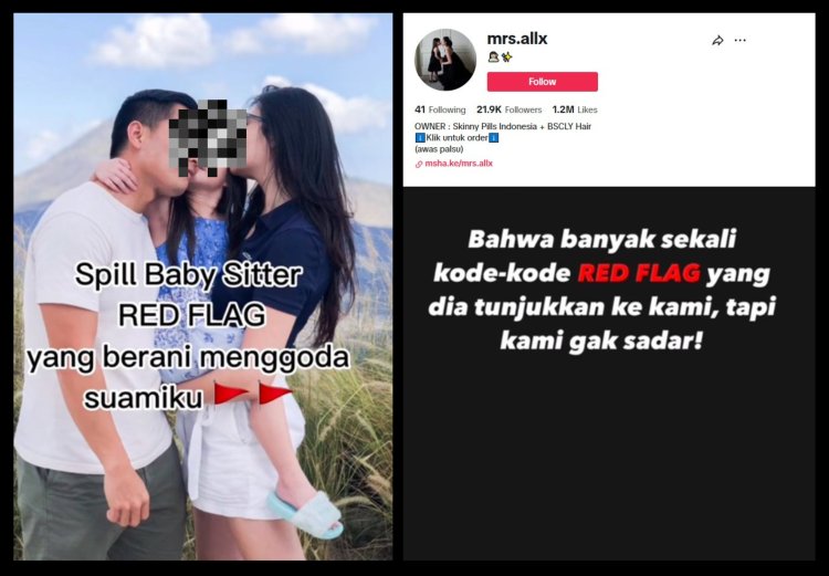 Viral di TikTok, Baby Sitter Goda Suami Majikan di Kamar Mandi