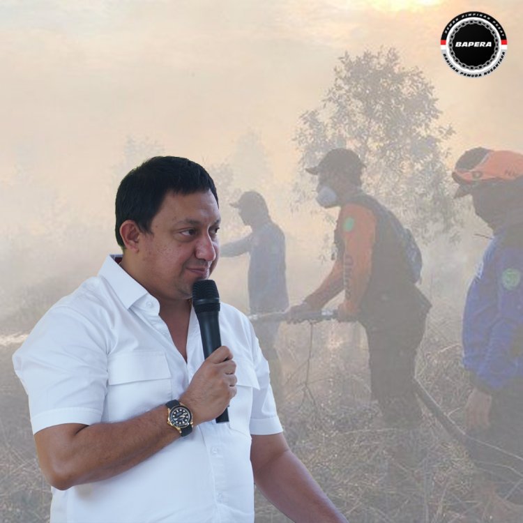 Fahd A Rafiq Himbau Waspadai Puncak Kerawanan Kebakaran Hutan Beberapa Wilayah Indonesia