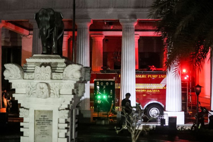 Dilanda Kebakaran, Museum Nasional Indonesia Tutup Sementara