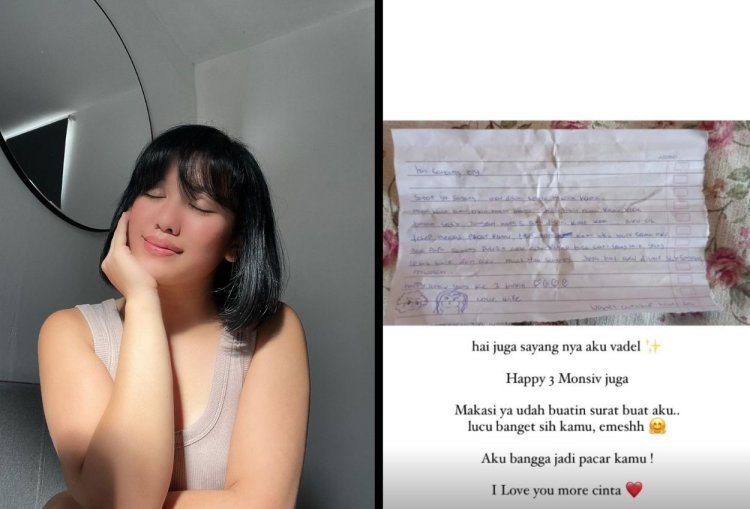 Dapat Surat dari Pacar yang Kini Ditahan, Loly: Aku Bangga Jadi Pacar Kamu