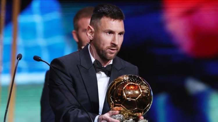 Lionel Messi Raih Penghargaan Ballon d'Or 2023!