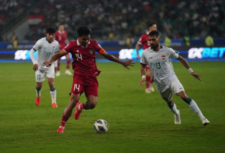 Timnas Indonesia Dibantai Irak 1-5 di Laga Perdana Kualifikasi Piala Dunia 2026