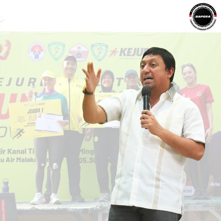 Kejuaraan Atletik Fun Run 5k Jakarta Digelar, Fahd A Rafiq: Ajang Pencarian Bakat dan Promosi Olahraga Atletik di Indonesia