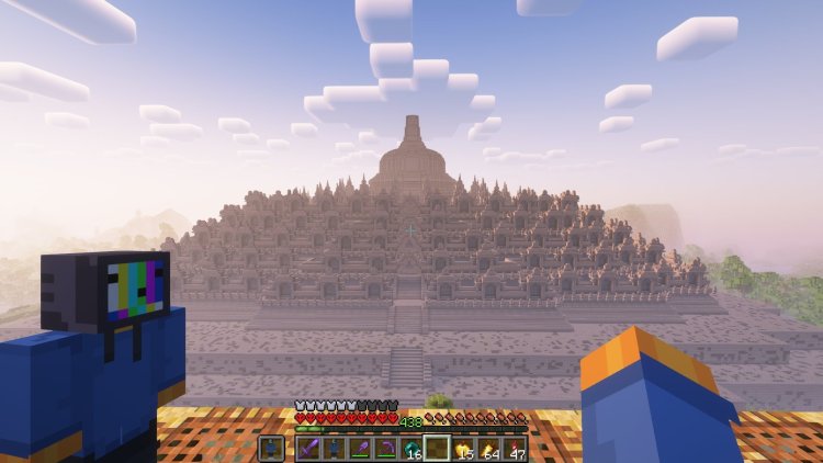 Usai Bangun Candi Borobudur di Minecraft, YouTuber ini Dapet Tiket Gratis Seumur Hidup