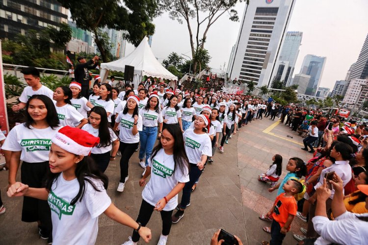 Pemprov DKI Jakarta Gelar Christmas Carol, Cek Lokasinya!