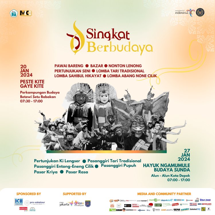 Singkat Berbudaya 2024: Persembahkan Kebudayaan Betawi dan Kebudayaan Sunda Dalam Satu Acara
