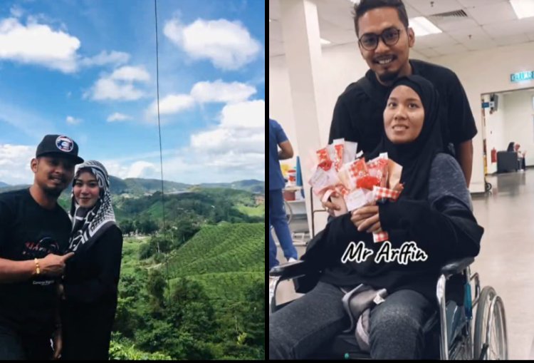 Suami di Malaysia Viral Karena Setia Rawat Istri Yang Hilang Ingatan