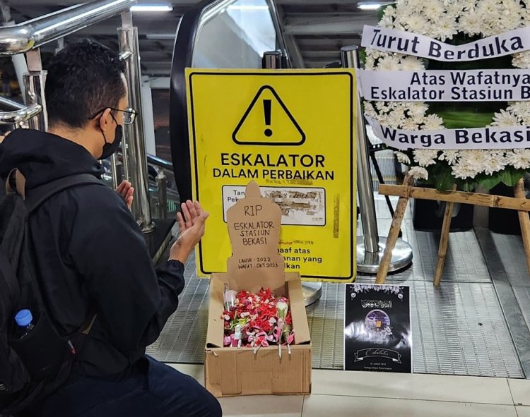 Rusak 100 Hari, Kemenhub Janjikan Eskalator Stasiun Bekasi Rampung Bulan Ini