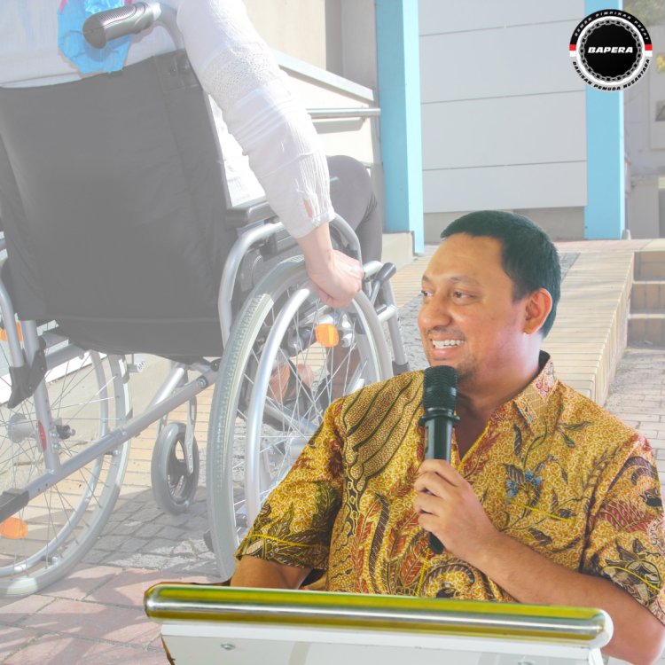 Fahd A Rafiq Mendukung Kemenkumham Bisa Membuat Pelayanan yang Ramah Disabilitas
