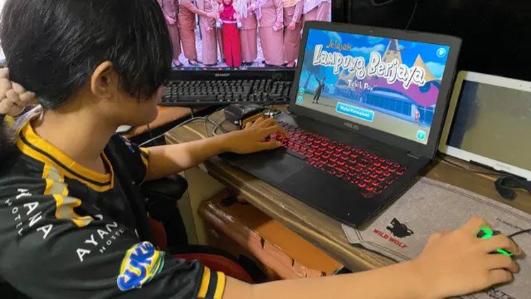 Bocah Kelas 6 SD di Lampung Berhasil Bikin Game Android