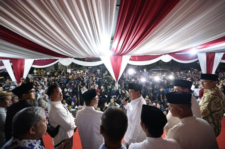 Resmi Terpilih Menjadi Presiden, Prabowo: Terima Kasih Pak Jokowi