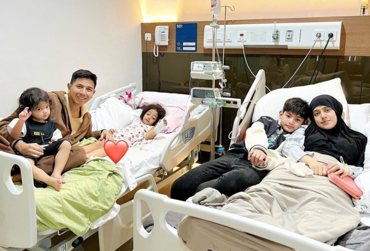 Fairuz A Rafiq dan Anak-anaknya Jalani Lebaran 2024 di Rumah Sakit karena DBD