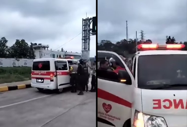 Viral Video Warga Sewa Ambulans untuk Mudik Lebaran, Ugal-ugalan Lawan Arus One Way di Tol