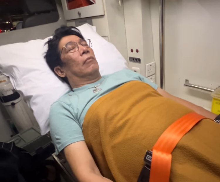 Parto Patrio Jalani Operasi Usai Terbaring dalam Ambulance, Istri Minta Doa