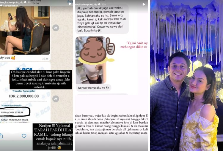 Tengku Dewi Putri Bongkar Andrew Andika Bayar Ani-ani hingga Rp10 Juta